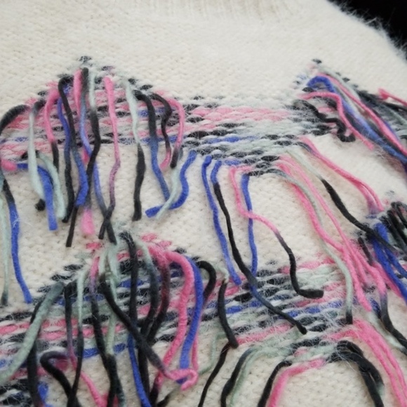 LAST 2 Ultra Soft & Cozy Fringe Fuzzy Sweater Top - Picture 4 of 4